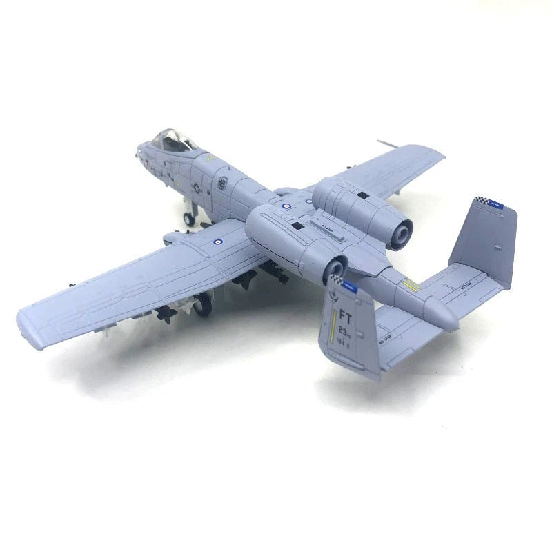 1/100 A-10 Attack Aircraft Thunderbolt II Fighter Alloy Plane Model Scene Gift