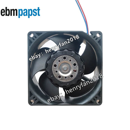 Ebmpapst 8214JH3 Axial Fan DC 24V 26W 1.1A 80*80*38MM 2-wire 112CFM Cooling Fan