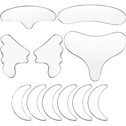 11Pack Silicone Anti-Wrinkle Face/Chest Pad Gift For Woman/All Type Skins