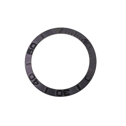 38mm Ceramic Watch Bezel Black For Seiko Yacht-Master Diver SKX007/009/011 vq