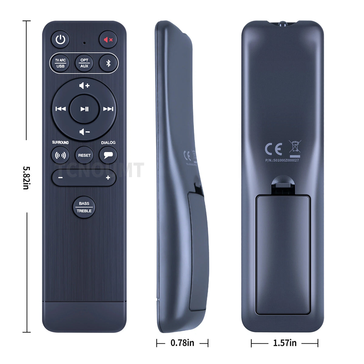 Remote Control For Creative Stage V2 2.1 Channel 160W Bluetooth Soundbar