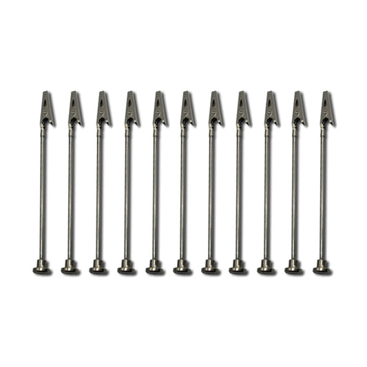 10Pcs Professional Magnetic Alligator Clip Sticks Model Paint Coloring Tool Kit