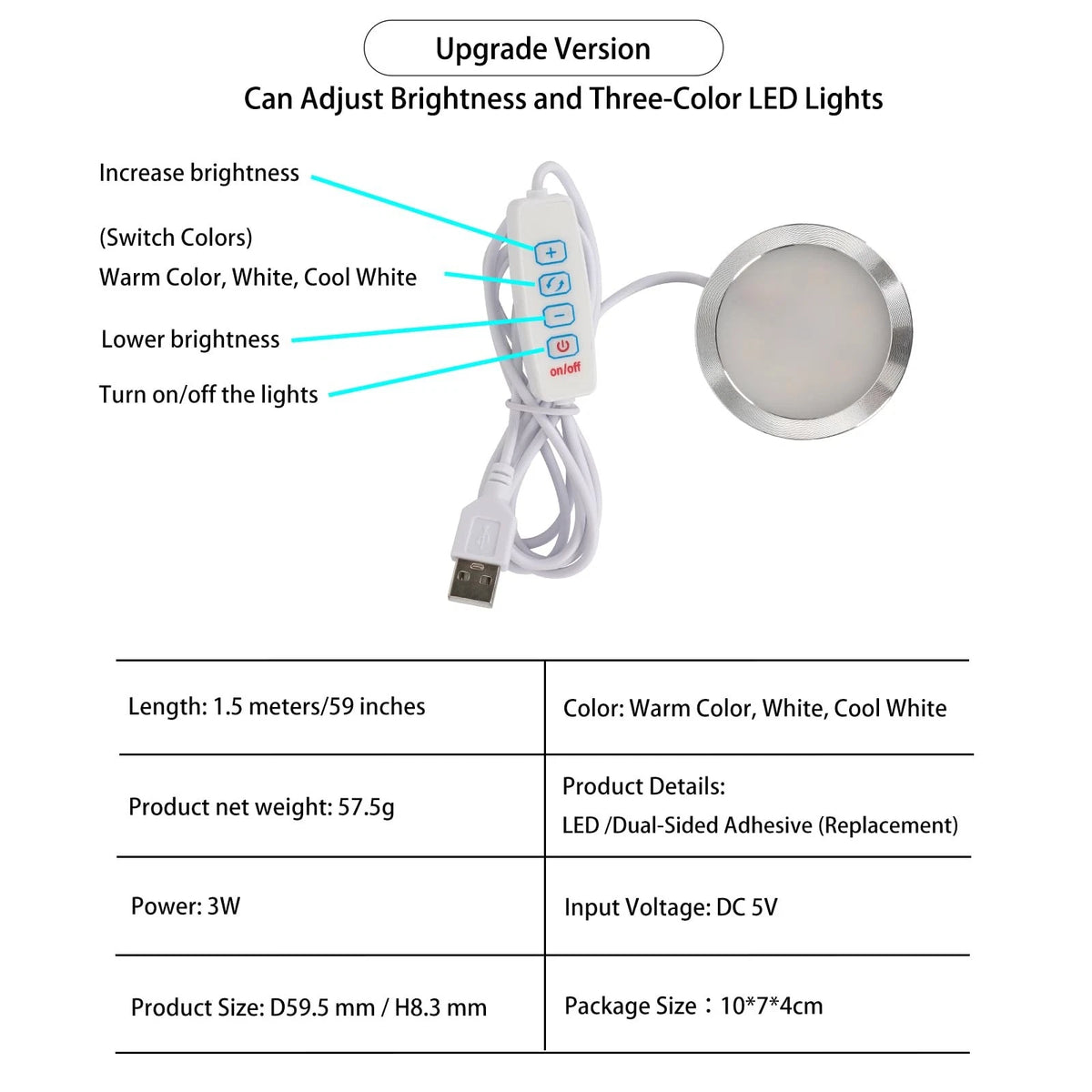 BambooSegD 5PCS LED Lamp Kit 001 Three Colors for 5 PCS 001