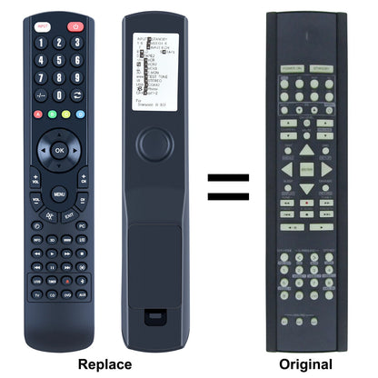 Remote Control For Sherwood R-972 R-771 RC-111 RNC-50A Audio A/V AV Receiver