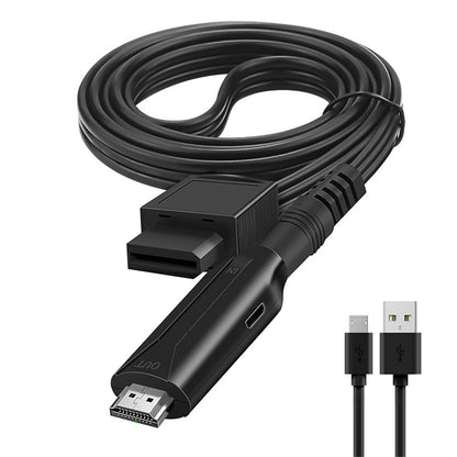 USB Cable Line For HDTV Monitor Display Wii To HDMI Adapter HD 720P/1080P