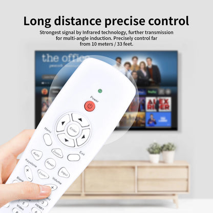 IR2804 Remote Control For Promethean SSIHD-P1 SSlUW-P1 DLP Projector