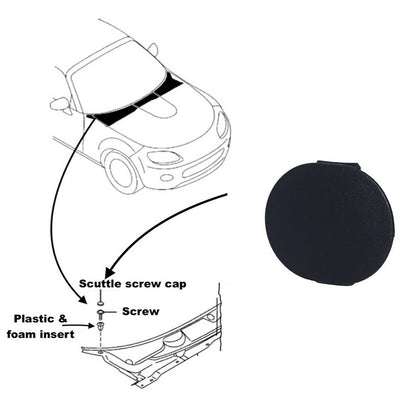 Windshield Wiper Cowl Cap Cover Part For Ford Mazda 3 MX-5 Miata Eunos MPV RX-7