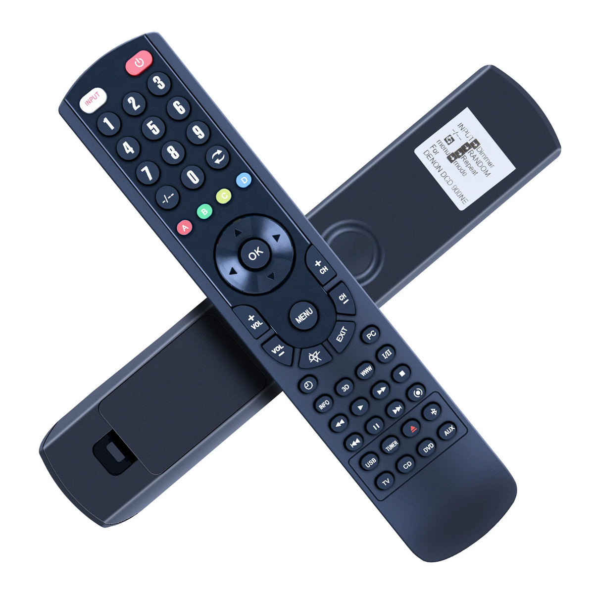 RC-1246 Replacement Remote Control For DENON PMA-900NE DCD-900NE