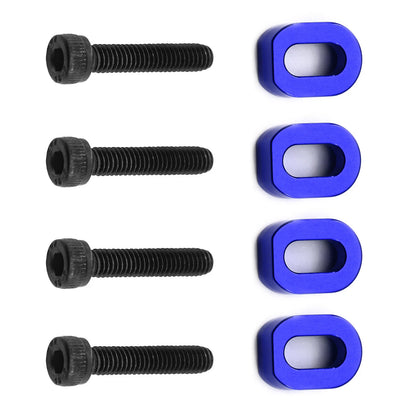 Blue 4PACK Motor Base Reinforcement For TRAXXAS 1/5 X-Maxx 8S Monster Truck