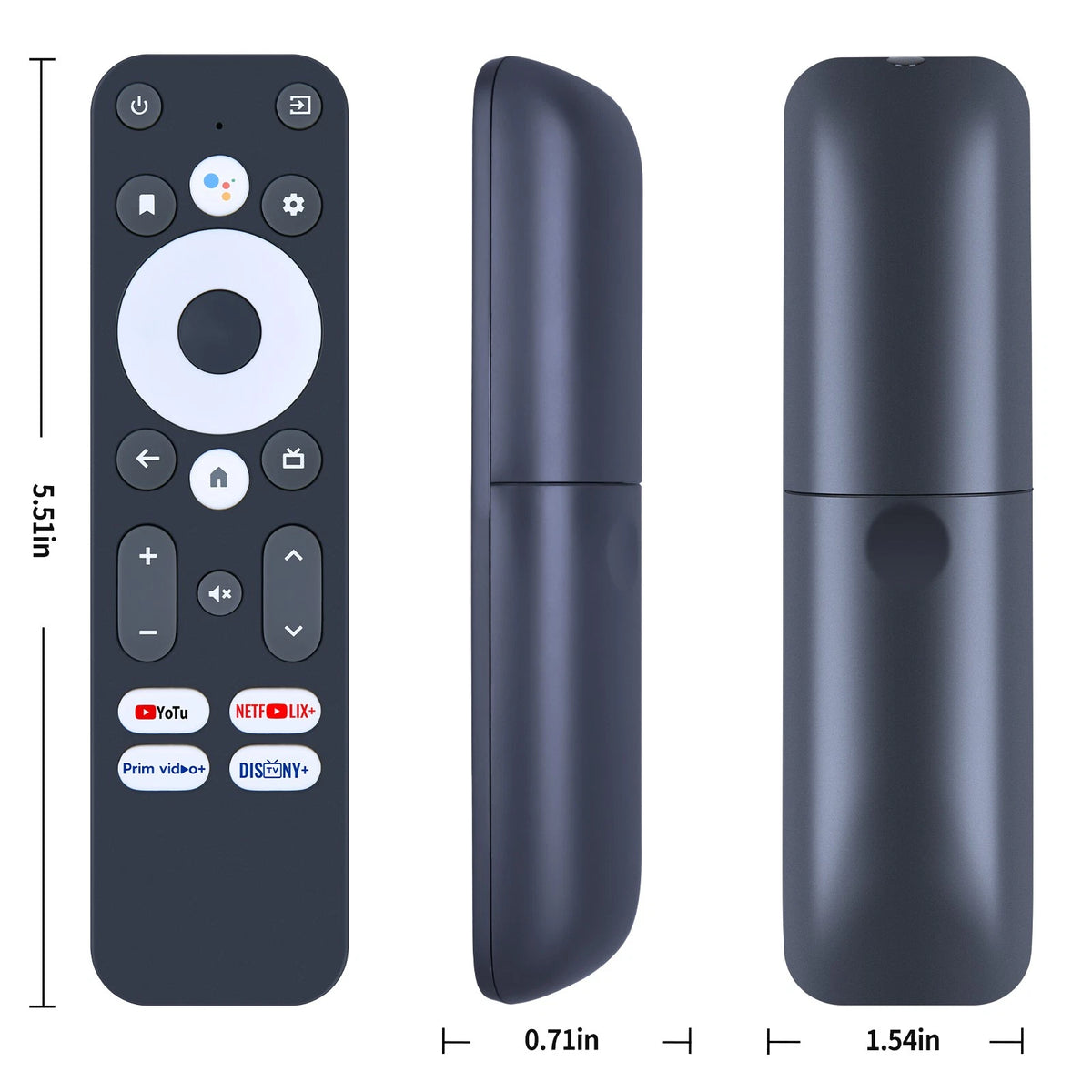 Voice Remote Control For MECOOL KM7 Plus Ultra HD Streaming Box Google TV
