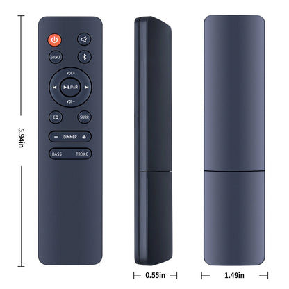 EN218A8H Remote Control For Hisense Soundbar HS218 HS312