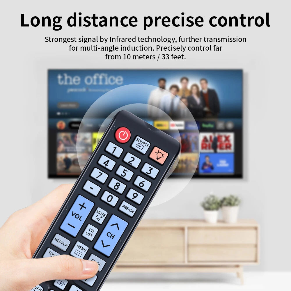 BN59-01177A Remote Control For Samsung Smart TV Backlit Buttons PN43F4500