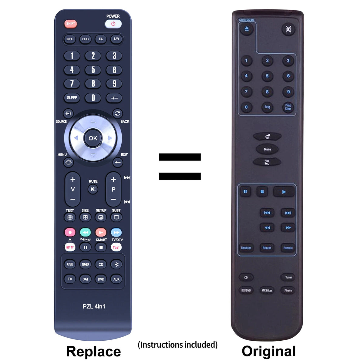For Cambridge Audio Topaz AM10 Stereo Replace Remote Control RC-AM10/CD5/CD10