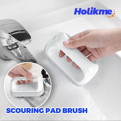 Holikme Dish Brush Cleaning Set for Groove 6 Pack, Green