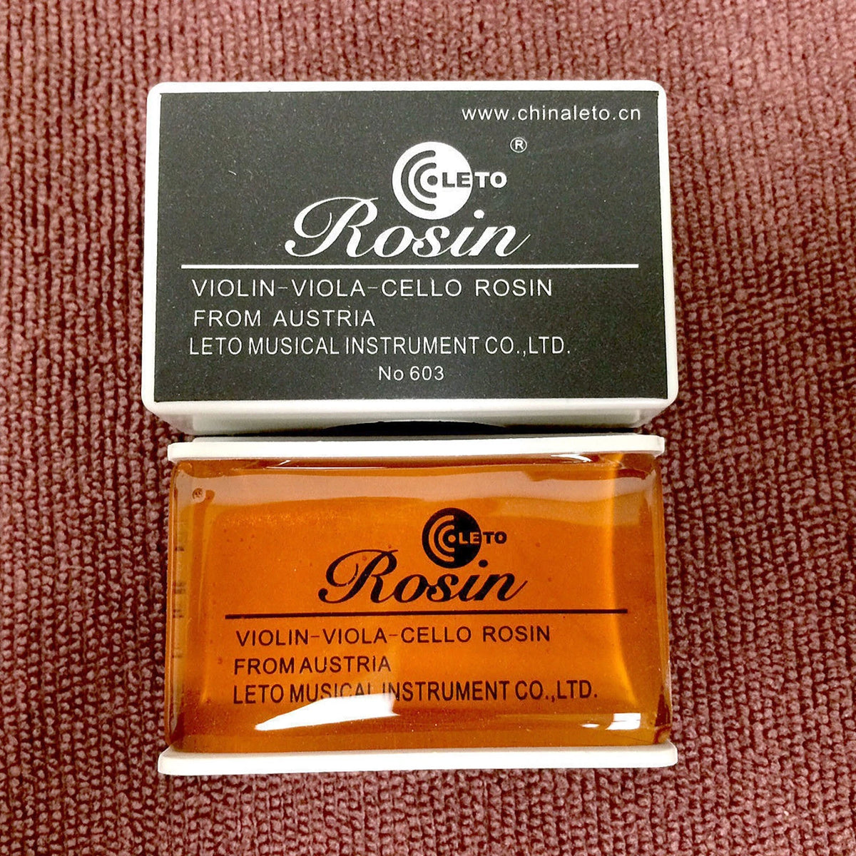 Leto Rosin For Violin Viola Cello 603 Resin Bowed String Instrument Bow Strings