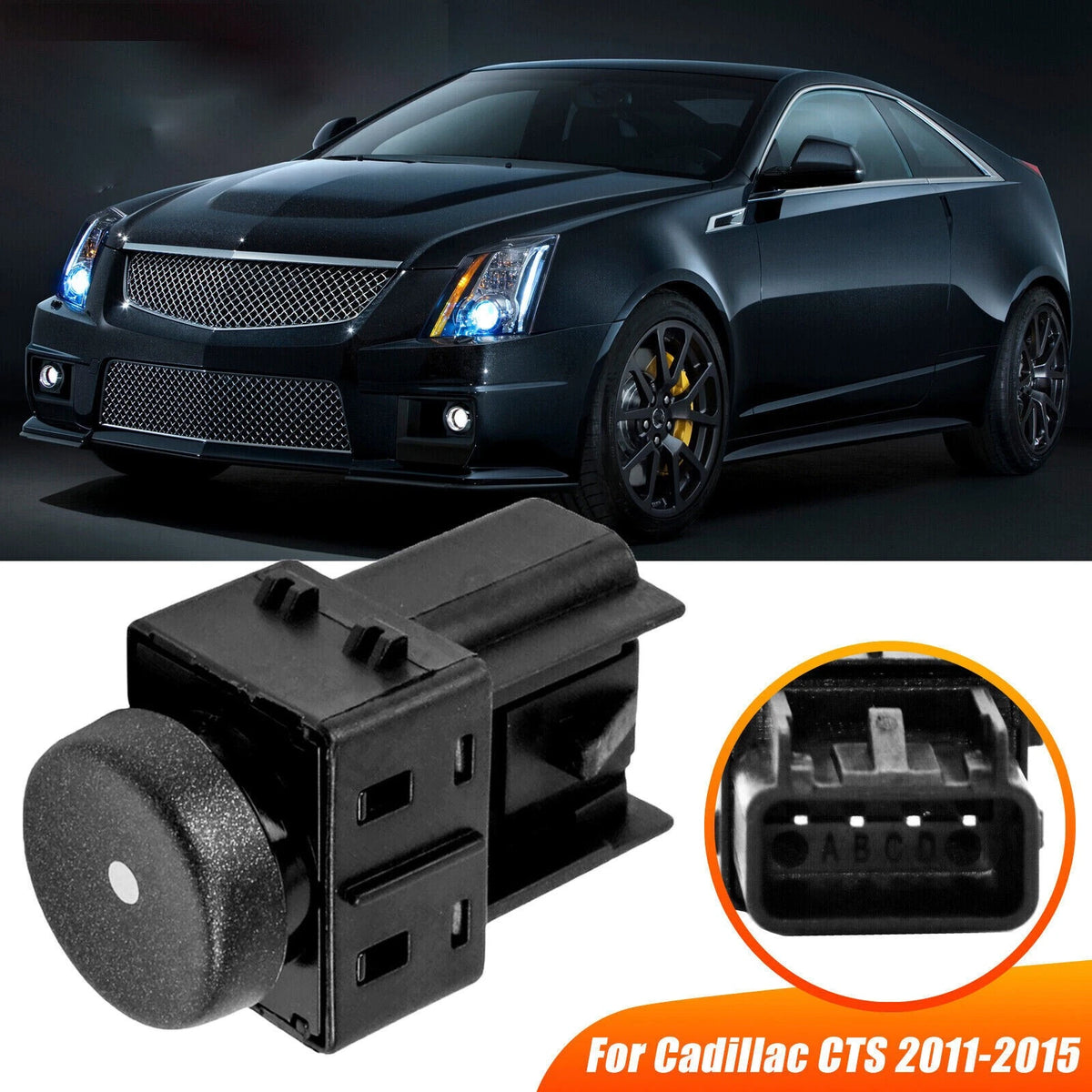 Front Door Lock Switch For Cadillac CTS & CTS-V Coupe 2011-2015 20787026
