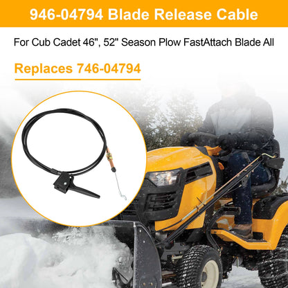 946-04794 Blade Release Cable For 46 & 52 Season Plow, FastAttach Blade Systems