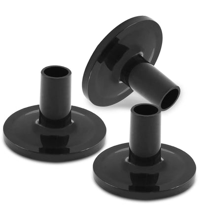 Biaungdo 23 Pcs Cymbal Replacement Accessories Set - Felts, 24 Pieces, Black