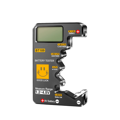 Lightweight Battery Tester Tool For 1.2V 3.7V 9V Cylindrical Button Cell Box