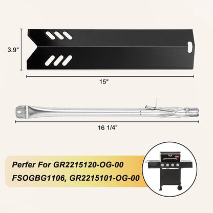 Grill Replacement Parts for Outdoor Gourmet 4 15 Heat Plates and Burner