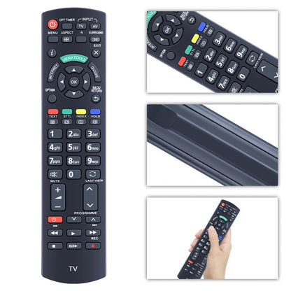 N2QAYB000753 Remote Control For Panasonic TV TX-L32D25BA TX-P42S30Y TX-L37V20BA