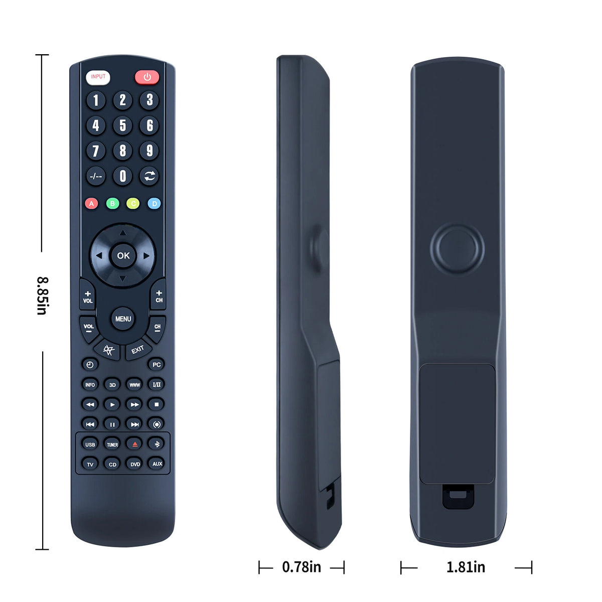 AXD7580 Replacement Remote Control For Pioneer SC-LX73, SC-LX83, SC-LX85