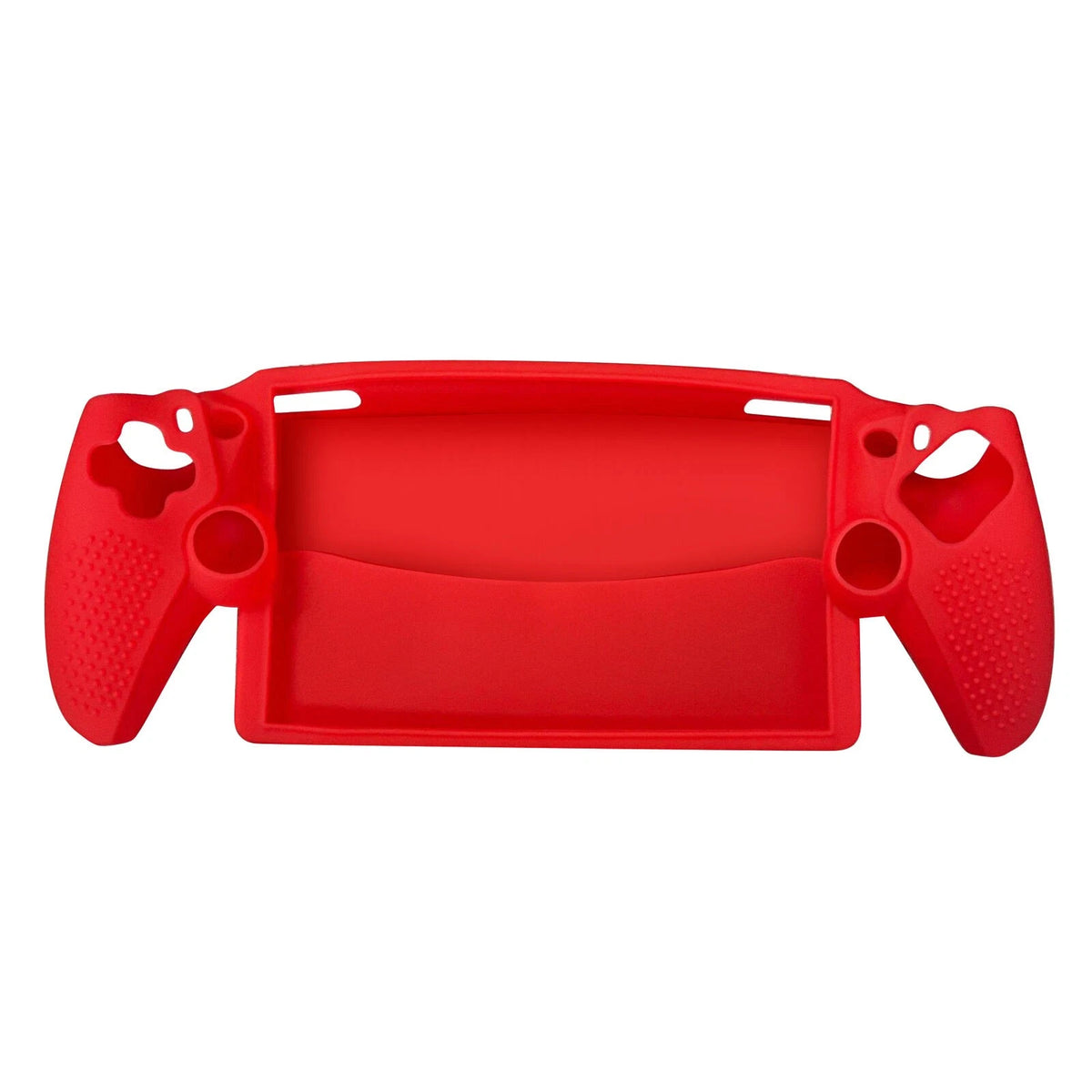 For Sony PlayStation Portal Game Console Protector Case Silicone Anti-slip Red