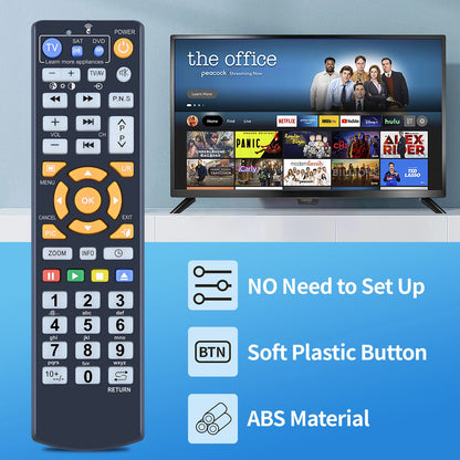 Universal Learning Remote Control L336 For TV VCR CBL DVD SAT STR-TV CD VCD HIFI