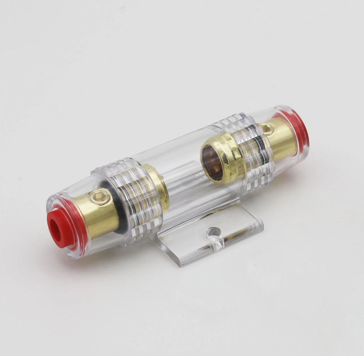 Carviya in-line AGU Fuse Holder for 4-10 Gauge AWG Wire / 6 30Amp, 1 Pack