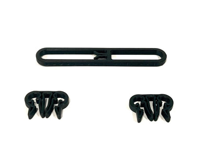 Adjustable Candle Wick Centering Stabilizer Tool Device for 4 Count, Black