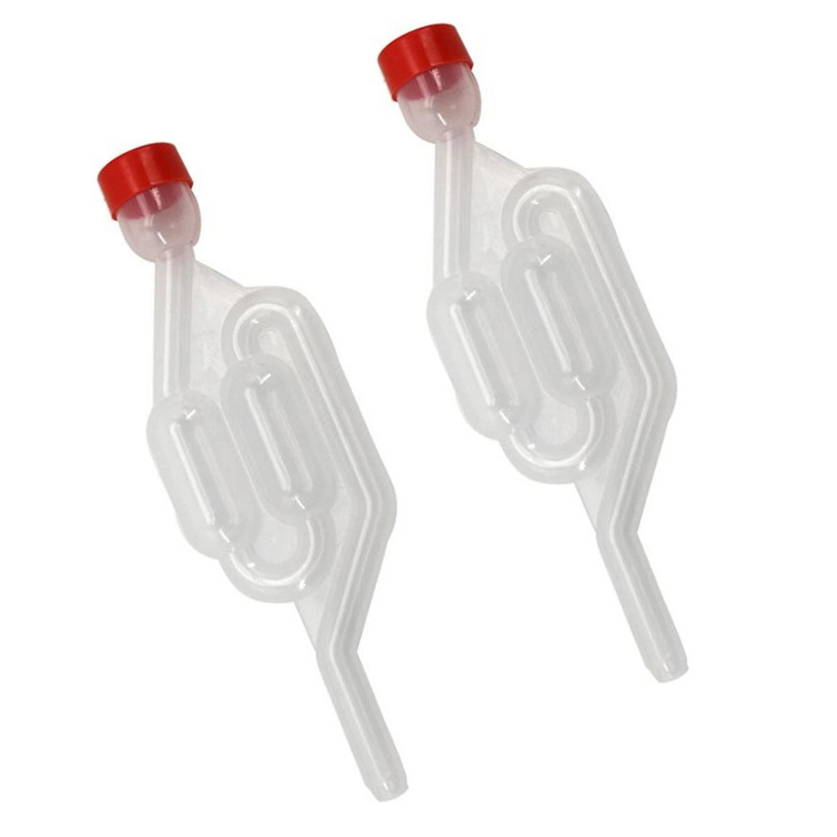 2PCS Transparent One-way Beer Making Tool Equipment Airlock Accessories