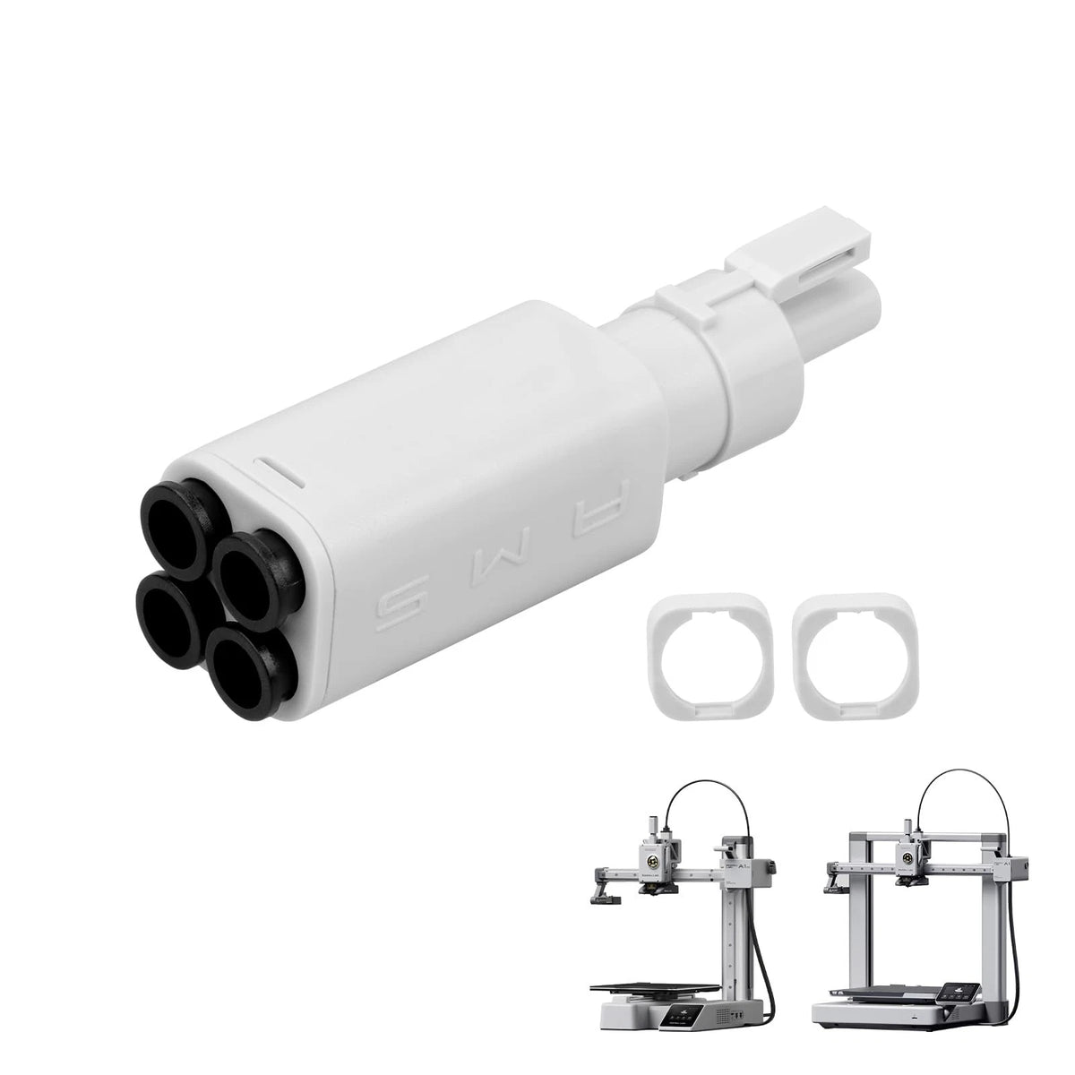 A1/A1 Mini AMS Lite Filament Hub,5-Way Hub Compatible with White