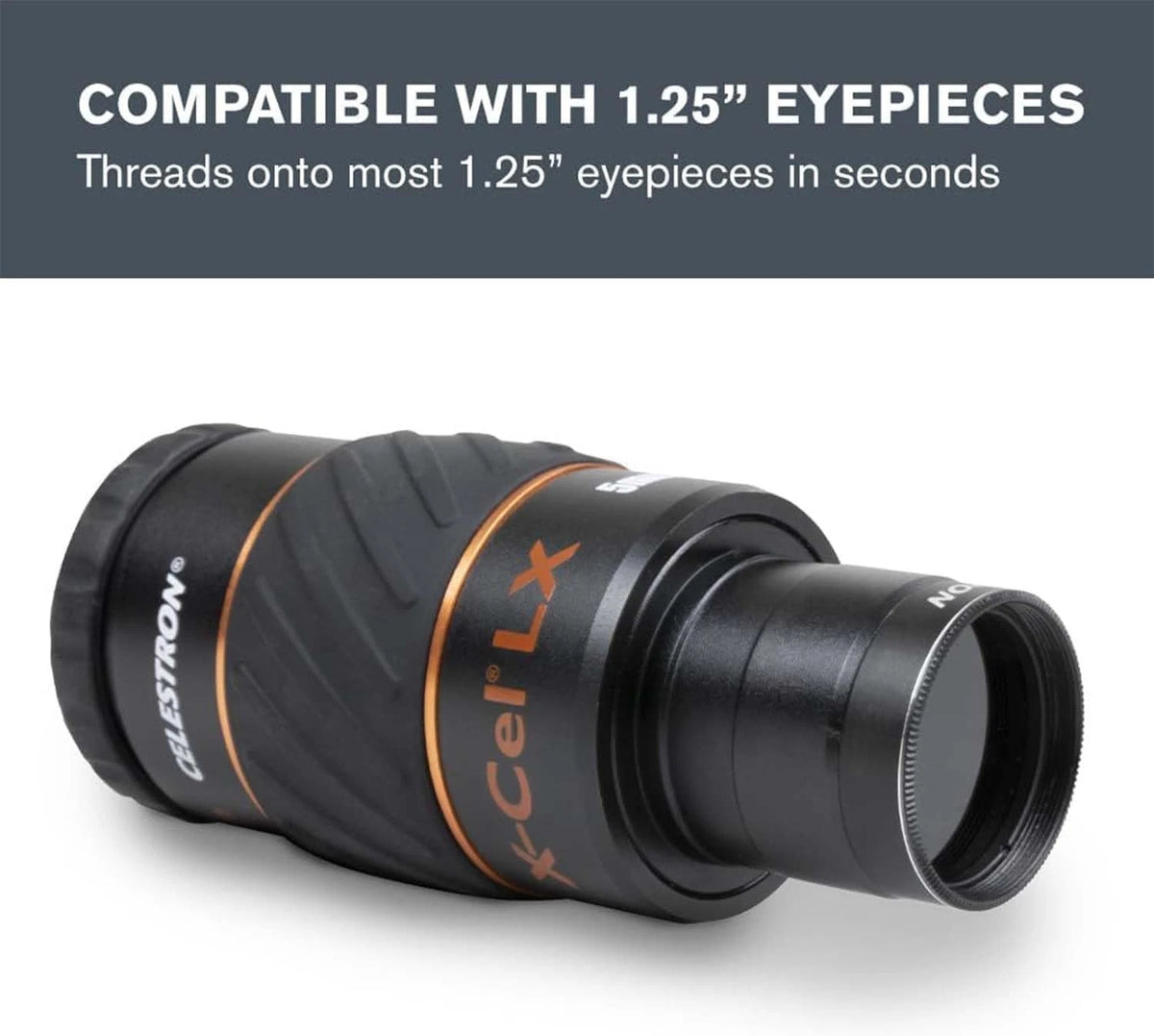 Celestron 1.25 inch Moon Filter - Suitable for Lunar Observation, Extra...