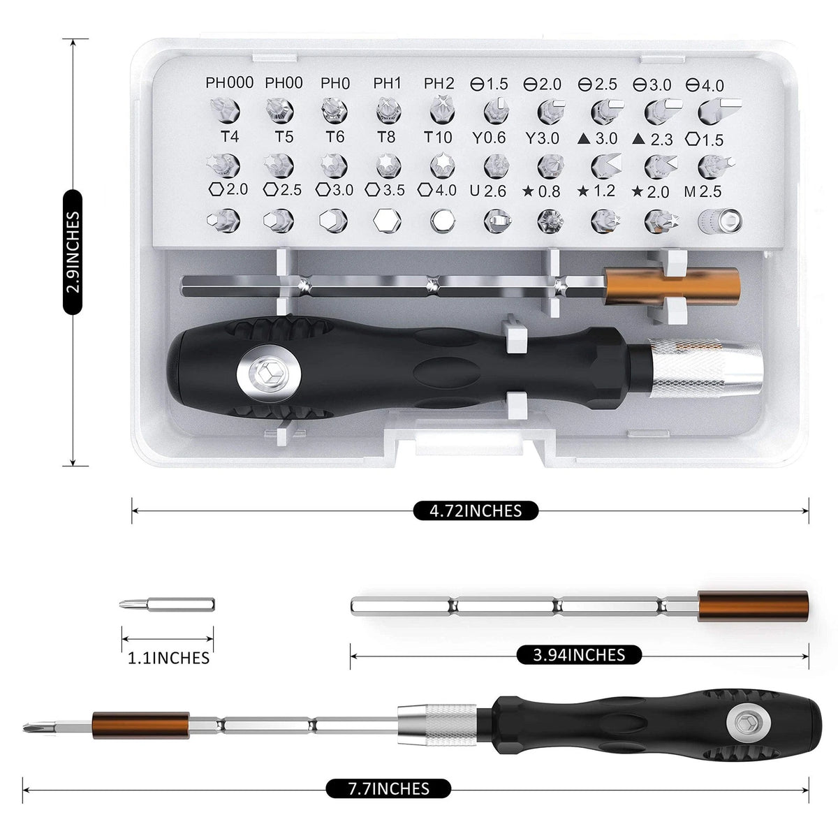 32 In 1 Small Screwdriver Set, Mini Magnetic Set – 32 in 1
