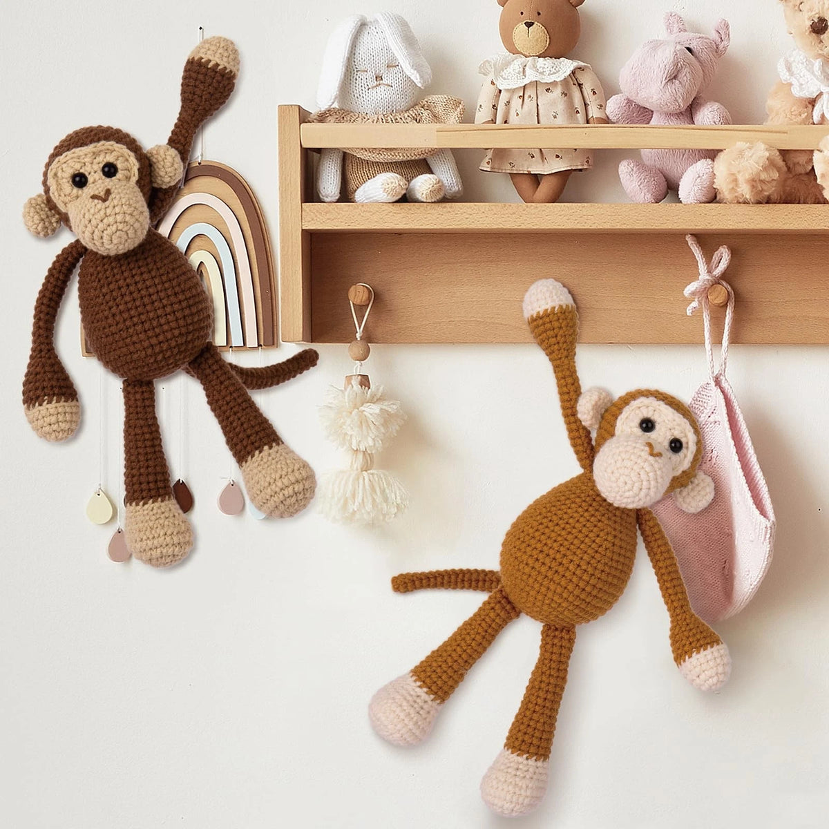 Crochetta Crochet Kit for Beginners, Kits with Small, Monkey