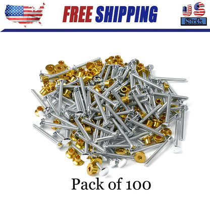 For Peterbilt 379 Hucks & Collars - 3/16" Medium Flange Collars Pack of 100
