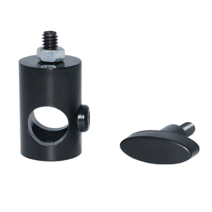2Pcs SLR Cameras Photography Light 1/4" Screw Adapter Led Support Flash Tripod