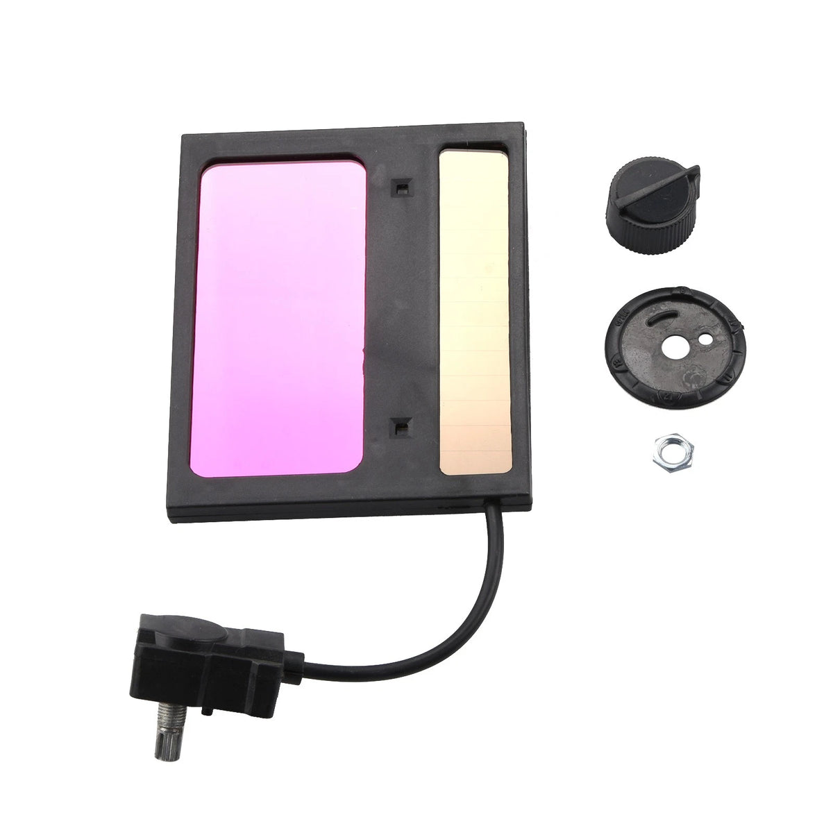 Solar Automatic On/Off Darkening Welding Helmet Len Filter + Protortion Sheet B