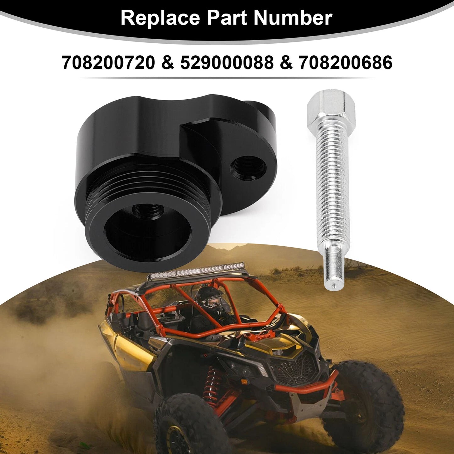 Belt Removal Tool for Can Am Maverick X3 / Trail / Max 2017-2020 529000088 Black