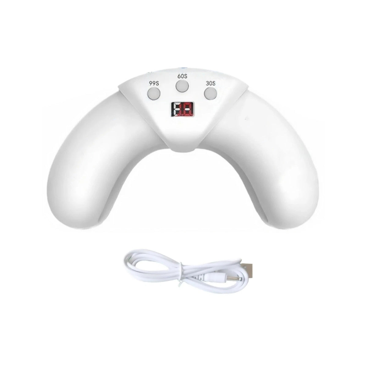 Nail Fungus Light Therapy Device 22 LEDs Blue Infrared Portable USB Charging