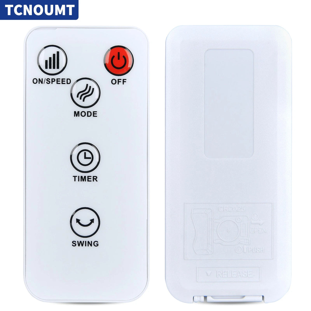 For Uthfy Oscillating Bladeless Tower Fan JTF-03C Remote Control With battery