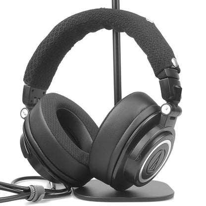 GVOEARS Replacement Earpads for Audio Technica ATH M50X/M40X/M30, Black