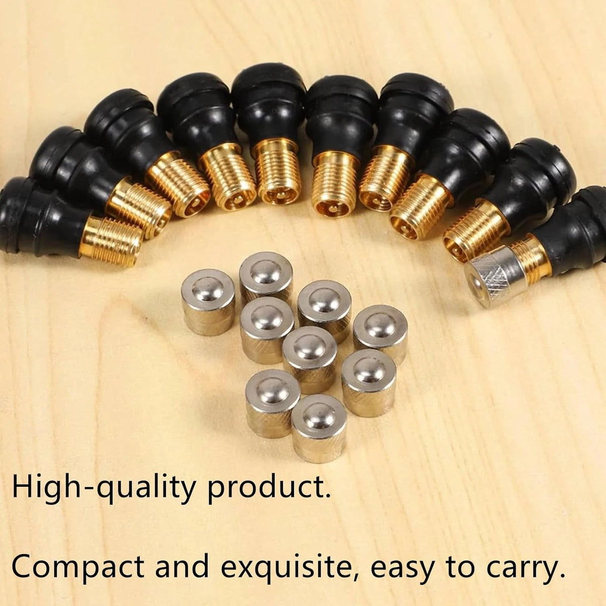 10 Pcs Electric Scooter Vacuum Valve wide range of electric scooters, Black