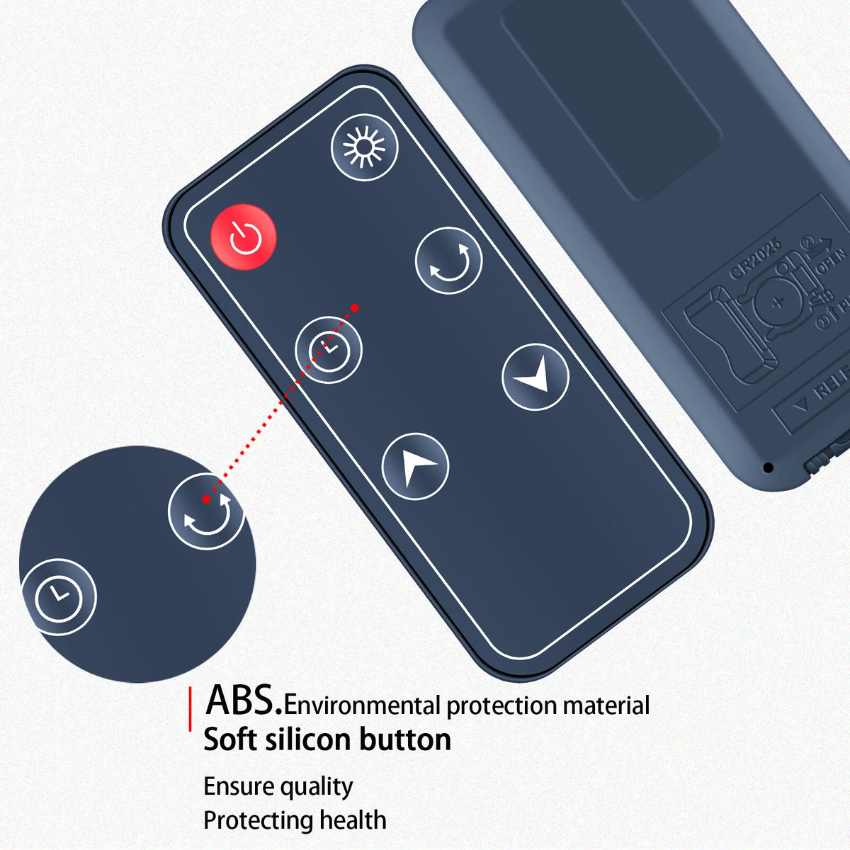 Remote Control For BLACK+DECKER Oscillating Space Heater BHT907R