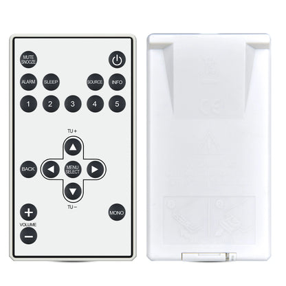 For Tivoli Audio PAL+ PALPRWHT Replacement Remote Control
