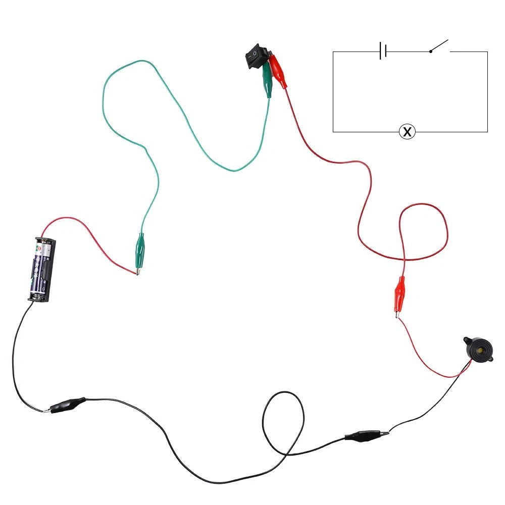 Sntieecr Electric Circuit Motor Kit, Science Experiment Educational Small