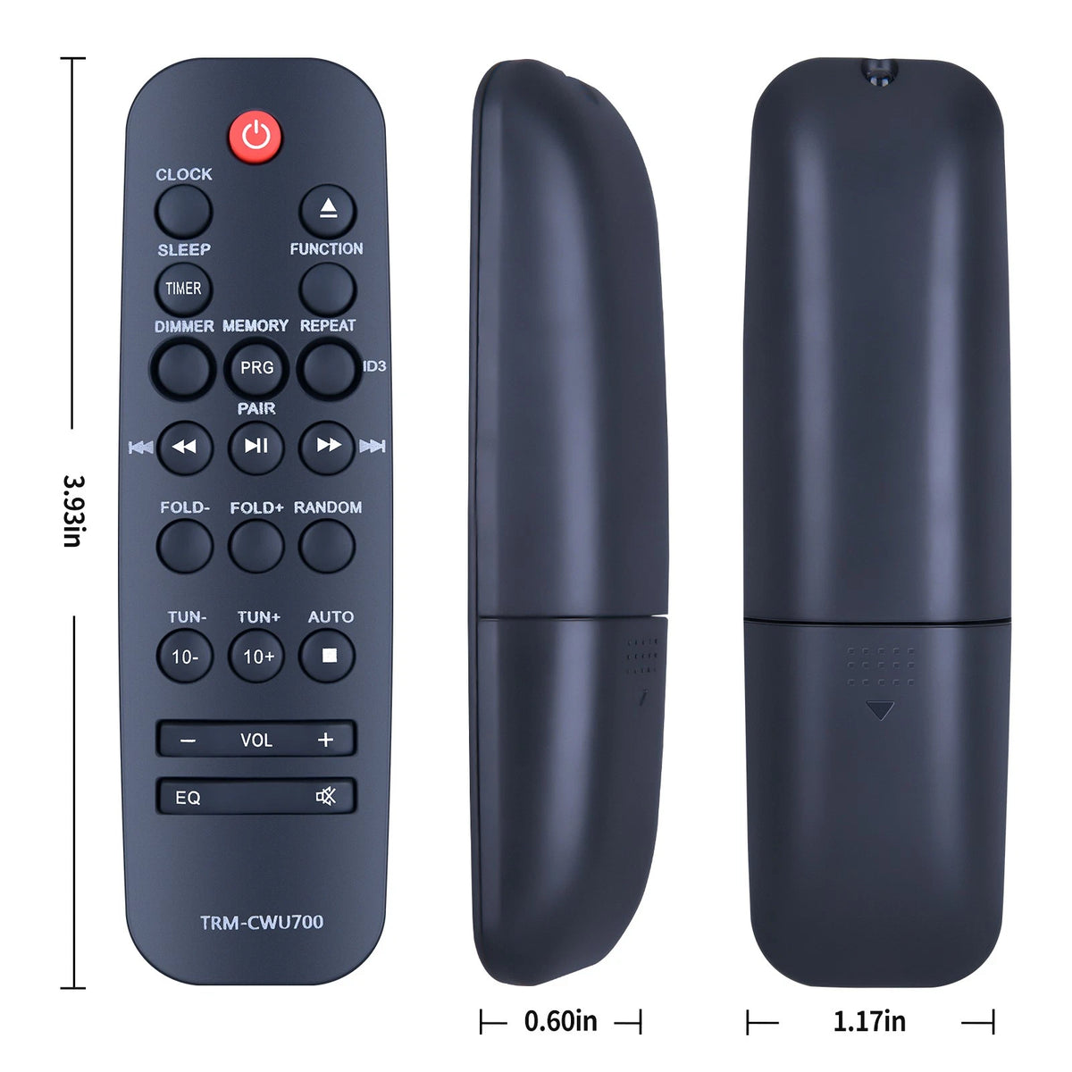 Remote Control For Toshiba TY-CWU700 Streaming CD Player Speaker System