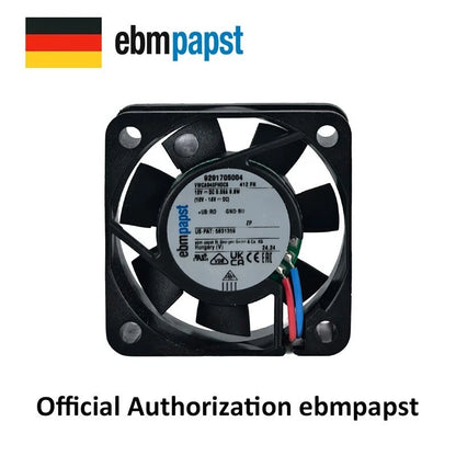Ebmpapst 412FH Axial Fan 12VDC 67mA 0.8W 6000RPM 40*40*10mm Cooling Fan