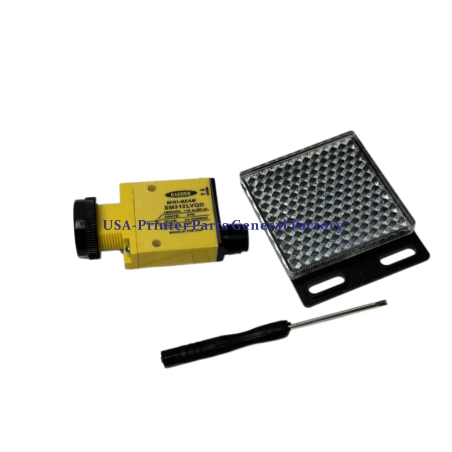 1PCS  Mini-beam 10-30v-dc Photoelectric Sensor SM312LVQD High quality
