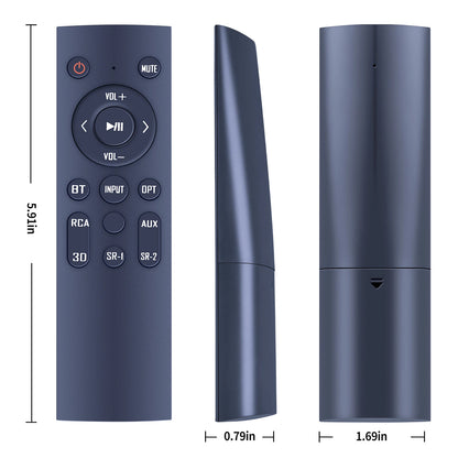 Remote Control For WOHOME Surround Sound Home Theater Soundbar S9920